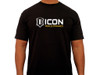 ICON RD TEE BLACK - SMALL - ICON-TEE-RD-BLK-S