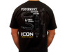 ICON RD TEE BLACK - SMALL - ICON-TEE-RD-BLK-S