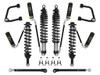 ICON 2021-2023 Ford Bronco Sasquatch 2-3" Lift Stage 6 Suspension System CDXS Tubular Heavy Rate Rear Spring - K40016TDX