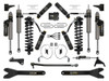 ICON 2023-2025 Ford F-250/F-350 Super Duty 4WD 4-5.5" Lift Stage 9 Coilover Conversion System w/ Radius Arms - K63219R