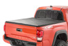 Rough Country - Soft Tri-Fold Bed Cover - 5' Bed - Dbl Cab - Toyota Tacoma 2WD/4WD (16-25) - 41716501A