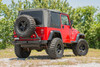 Rough Country - Rear Bumper - Tire Carrier - Jeep Wrangler TJ (97-06)/Wrangler Unlimited (04-06) - 10592A