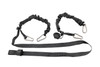 Rough Country - Elastic Straps - Carabiner Ends - 1 in. X 6' - Pair - 117701A