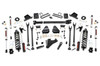 Rough Country - 6 Inch Lift Kit - Diesel - 4 Link - D/S - C/O V2 - Ford F-250/F-350 Super Duty (17-22) - 50858