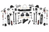 Rough Country - 6 Inch Lift Kit - 4-Link - No OVLD - C/O Vertex - Ford F-250/F-350 Super Duty (17-22) - 52657
