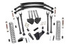 Rough Country - 6 Inch Lift Kit - Gas - 4 Link - RR Spring - V2 - Ford F-250/F-350 Super Duty (05-07) - 58370