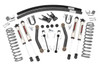 Rough Country - 4.5 Inch Lift Kit - V2 - Rear AAL - Jeep Cherokee XJ 2WD/4WD (1984-2001) - 62370