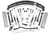 Rough Country - 4.5 Inch Lift Kit - RR Springs - X-Series - Jeep Cherokee XJ 2WD/4WD (84-01) - 63330