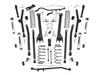 Rough Country - 6 Inch Lift Kit - Long Arm - V2 - Jeep Wrangler TJ 4WD (1997-2006) - 65970