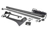 Rough Country - LED Light Kit - Windshield - 50 in. BLK Single Row - WHT DRL - Jeep Gladiator JT/Wrangler JL (18-25) - 70066