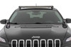 Rough Country - LED Light Kit - Ditch Mount - 2 in. Black Pair - White DRL - Jeep Cherokee KL (14-21) - 70080