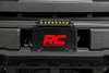 Rough Country - LED Light Kit - License Plate Mount - 8 in. Single Row Black Series - 70183