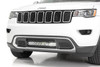 Rough Country - LED Light Kit - Bumper Mount - 20 in. Black Dual Row- Amber DRL - Jeep Grand Cherokee WK2 (11-20) - 70773DRLA