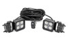 Rough Country - Black Series LED Light Pair - 2 Inch - Flood - Swivel Mount - 70802