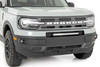 Rough Country - LED Light Kit - Bumper Mount - 20 in. Black Single Row - Ford Bronco Sport (21-25) - 71036