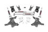 Rough Country - Lowering Kit - 2 Inch FR - 4 Inch RR - Chevy C1500/K1500 Truck 2WD (88-99) - 725.20