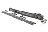Rough Country - 40 Inch Black Series LED Light Bar - Curved - Dual Row - Cool White DRL - 72940BD