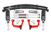 Rough Country - 3.5 Inch Lift Kit - Red UCA - M1 Struts - Toyota Tacoma 2WD/4WD (2005-2023) - 74241RED
