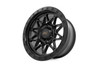Rough Country - Rough Country 78 Series Wheel/Simulated Beadlock/Black/18x9/5x5.5/-12mm - 78181214B