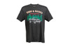 Rough Country - Rough Country T-Shirt - Born & Raised - Black - LG - 84081LG