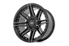 Rough Country - Rough Country 88 Series Wheel/One-Piece/Gloss Black/17x9/6x5.5/+0mm - 88170012