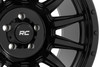 Rough Country - Rough Country 90 Series Wheel/One-Piece/Gloss Black/20x10/6x5.5/-19mm - 90201812B