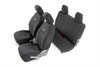 Rough Country - Seat Covers - Front and Rear - Jeep Wrangler JK 4WD (2007-2010) - 91005
