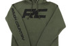 Rough Country - Rough Country Hoodie - RC Topographical Sleeve - Army Green - 3XL - 940963XL