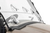 Rough Country - Vented Full Windshield - Scratch Resistant - Kawasaki Mule PRO-FX - 98215150