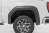 Rough Country - Pocket Fender Flares - GAZ Summit White - GMC Sierra 1500 2WD/4WD (2019-2025 & Classic) - F-C11950A-GAZ