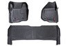 Rough Country - Floor Mats - FR & RR - Depressed Pedal - Ford F-250/F-350 Super Duty (11-16) - M-51223