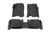 Rough Country - Sure-Fit Floor Mats- Front & Rear - Chevy/GMC Canyon/Colorado 2WD/4WD(2023-2025) - SM21313 - SM21313