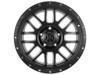 ICON ALLOYS ALPHA SAT BLK MILL WIN - 20 X 9 / 8 X 6.5 / 19MM / 5.75" BS - 1220908057SBMW