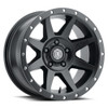 ICON Alloys Rebound Satin Black 17 x 8.5 5 X 4.5 0MM Offset 4.75" BS - 1817856547SB