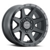 ICON Alloys Rebound Double Black 18 x 9 / 6 x 135 6mm Offset 5.25" BS - 1818906352DB