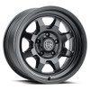ICON Alloys Nuevo Satin Black 17 x 8.5 5 X 5.5 0mm Offset 4.75" BS - 8117858647SB