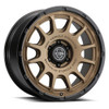 ICON Alloys Rancho Satin Bronze w/ Gloss Black Lip 20 x 9 / 5 x 150 16mm Offset 5.625" BS - 8420905556SBGB