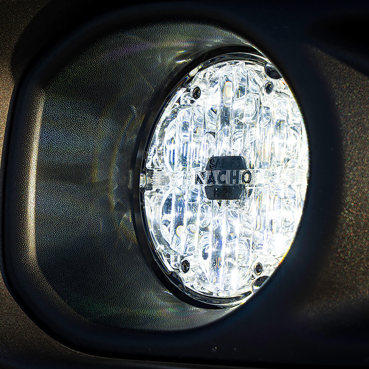 NACHO - V3JW2KWSO - SAE Only White Plug N Play Fog Light Kit - V3JW2KWSO