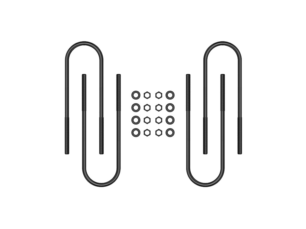 99-10 FSD REAR 15" U-BOLT KIT - 37003
