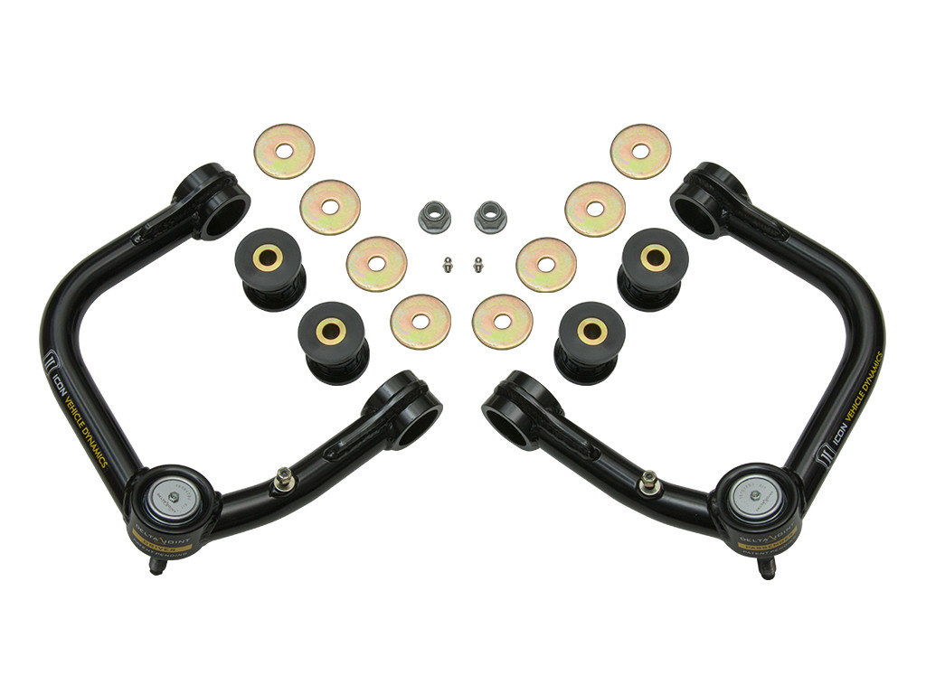 ICON 2005-2023 Toyota Tacoma Tubular Front Upper Control Arm w/ Delta Joint Kit - 58450DJ