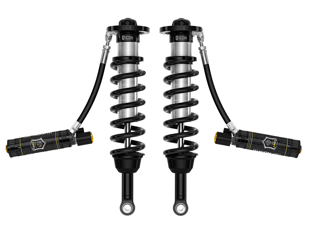ICON 2022-2024 Toyota Tundra 5-6" Lift Front V.S. 2.5 Series Coilover Kit Remote Reservoir w/ CDEV Pair - 58771E