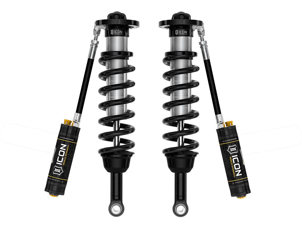 ICON 2023-2025 Sequoia TRD Pro 1-2.5" Lift Front V.S. 2.5 Series Front Coilover Kit Remote Reservoir w/ CDCV Pair - 58772C