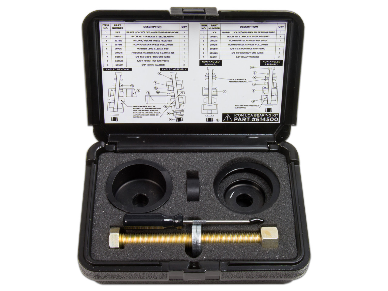 ON VEHICLE UNIBALL REPLACEMENT TOOL KIT - 614518