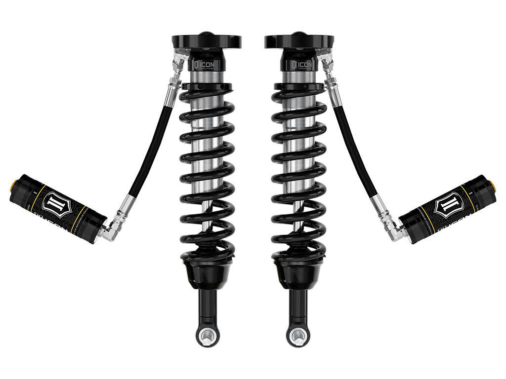 ICON 2021-2023 Chevrolet Tahoe & Suburban/2021-2023 GMC Yukon & Yukon XL 3-4” Lift Rear V.S. 2.5 Series Coilover Kit Remote Reservoir - 71660