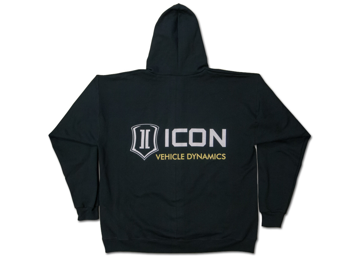 ICON STANDARD HOODY BLACK - MEDIUM - ICON-HOODY-STD-BLK-M