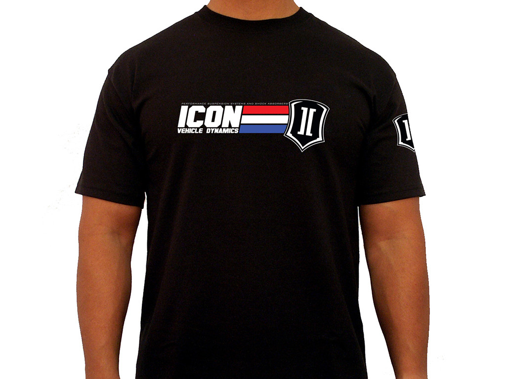 ICON GI TEE BLACK - MEDIUM - ICON-TEE-GI-BLK-M
