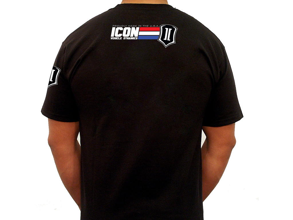 ICON GI TEE BLACK - XXXLARGE - ICON-TEE-GI-BLK-XXXL