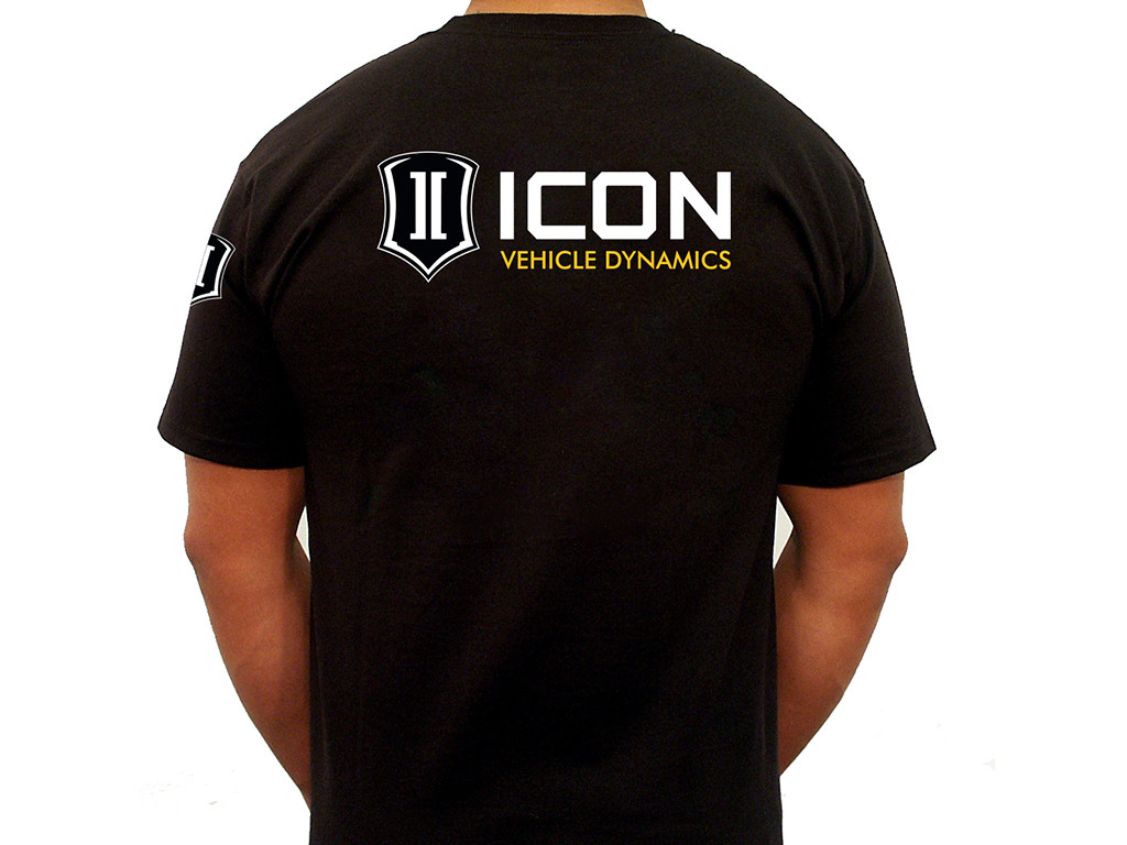ICON STANDARD TEE BLACK - XXXLARGE - ICON-TEE-STD-BLK-XXXL