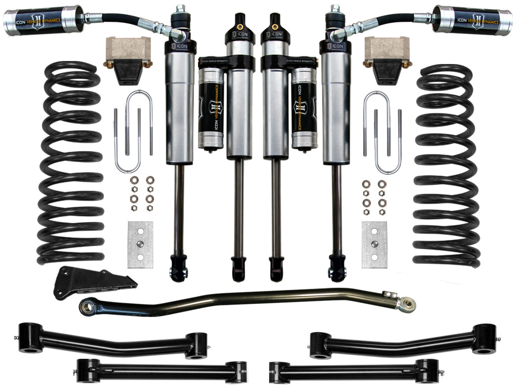 03-08 RAM 2500/3500 4WD 4.5" STAGE 4 SUSPENSION SYSTEM - K214503T
