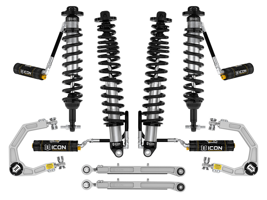 ICON 2021-2023 Ford Bronco Non-Sasquatch 3-4" Lift Stage 6 Suspension System CDCV Billet Heavy Rate Rear Spring - K40006X